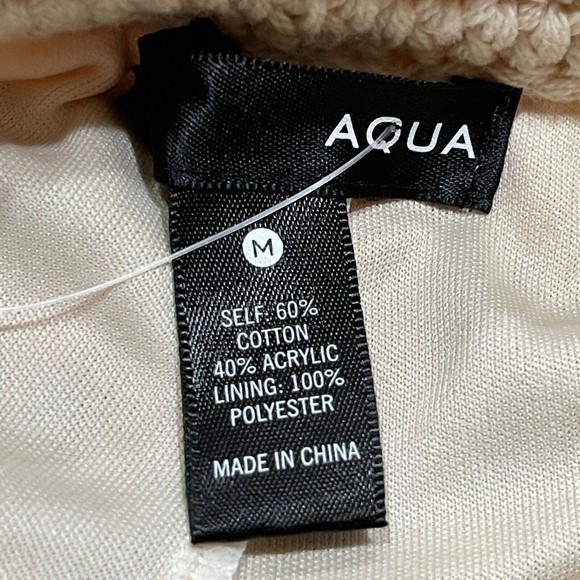 Aqua Bloomingdales Womens Boho Rainbow Stripe Crochet Shorts Size Medium M EUC - Picture 6 of 13